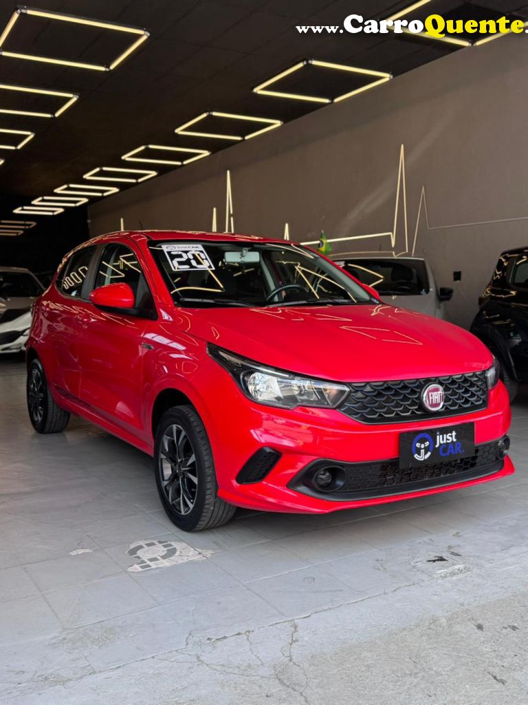 FIAT   ARGO DRIVE 1.0 6V FLEX   VERMELHO 2020 1.0 FLEX - Loja