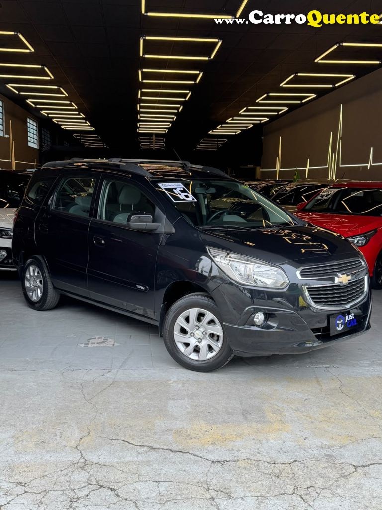 CHEVROLET   SPIN LTZ 1.8 8V ECONO.FLEX 5P AUT.   PRETO 2026 1.8 FLEX - Loja