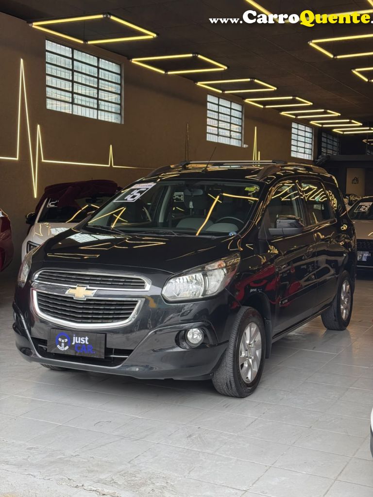 CHEVROLET   SPIN LTZ 1.8 8V ECONO.FLEX 5P AUT.   PRETO 2026 1.8 FLEX - Loja