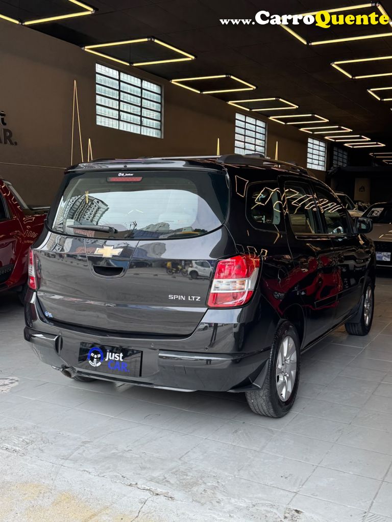 CHEVROLET   SPIN LTZ 1.8 8V ECONO.FLEX 5P AUT.   PRETO 2026 1.8 FLEX - Loja