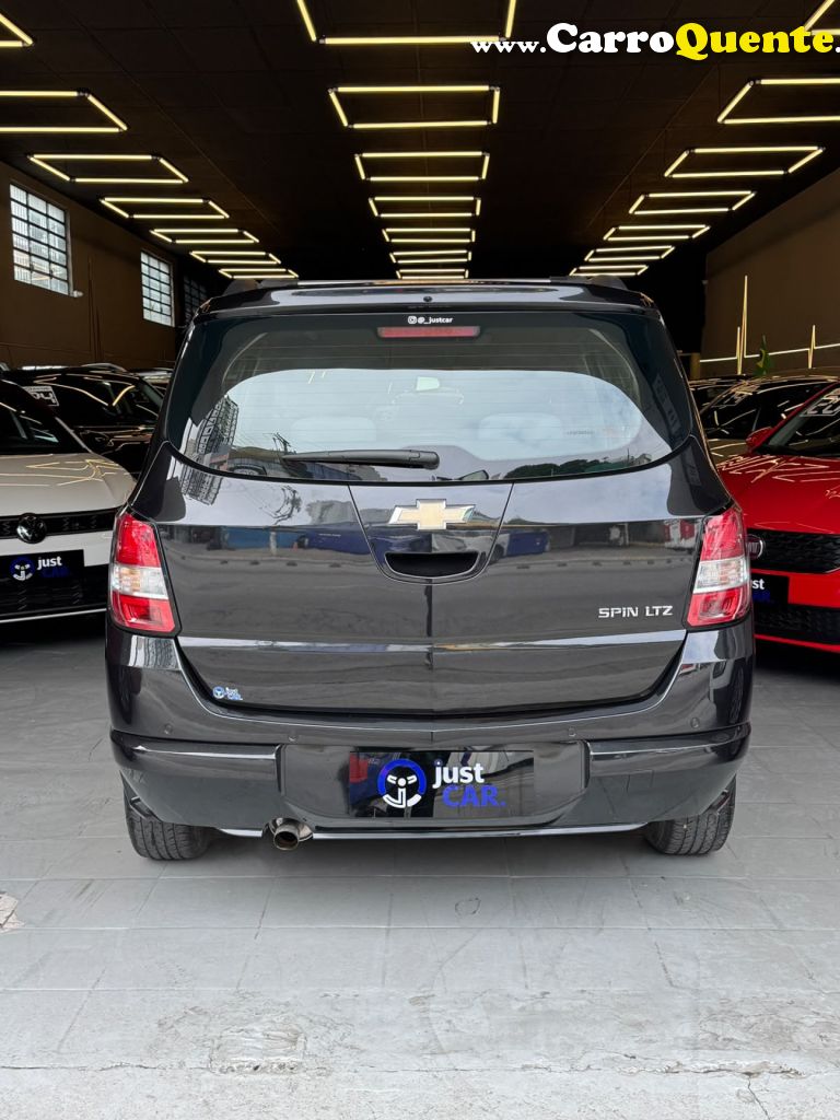 CHEVROLET   SPIN LTZ 1.8 8V ECONO.FLEX 5P AUT.   PRETO 2026 1.8 FLEX - Loja