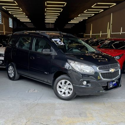 CHEVROLET   SPIN LTZ 1.8 8V ECONO.FLEX 5P AUT.   PRETO 2026 1.8 FLEX