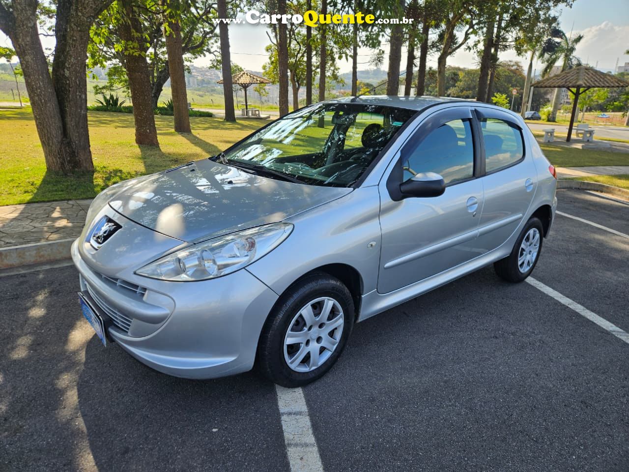 PEUGEOT   207 XR 1.4 FLEX 8V 5P   PRATA 2013 1.4 FLEX - Loja