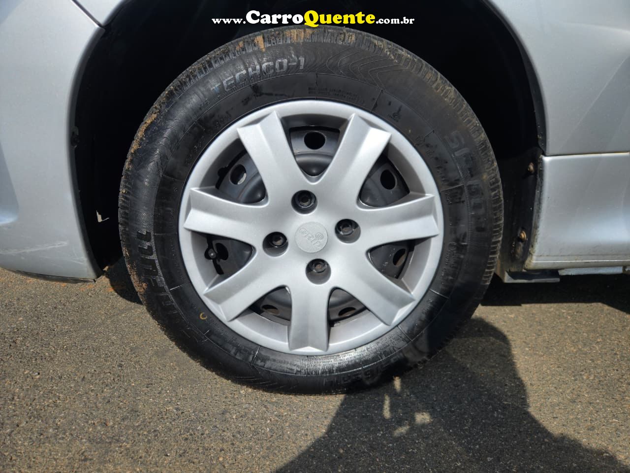 PEUGEOT   207 XR 1.4 FLEX 8V 5P   PRATA 2013 1.4 FLEX - Loja