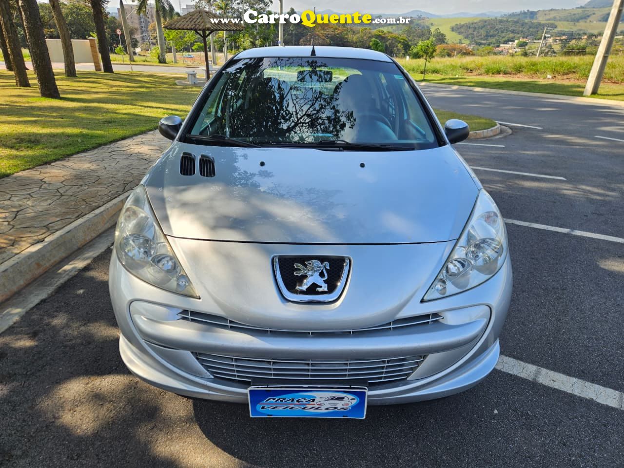 PEUGEOT   207 XR 1.4 FLEX 8V 5P   PRATA 2013 1.4 FLEX - Loja