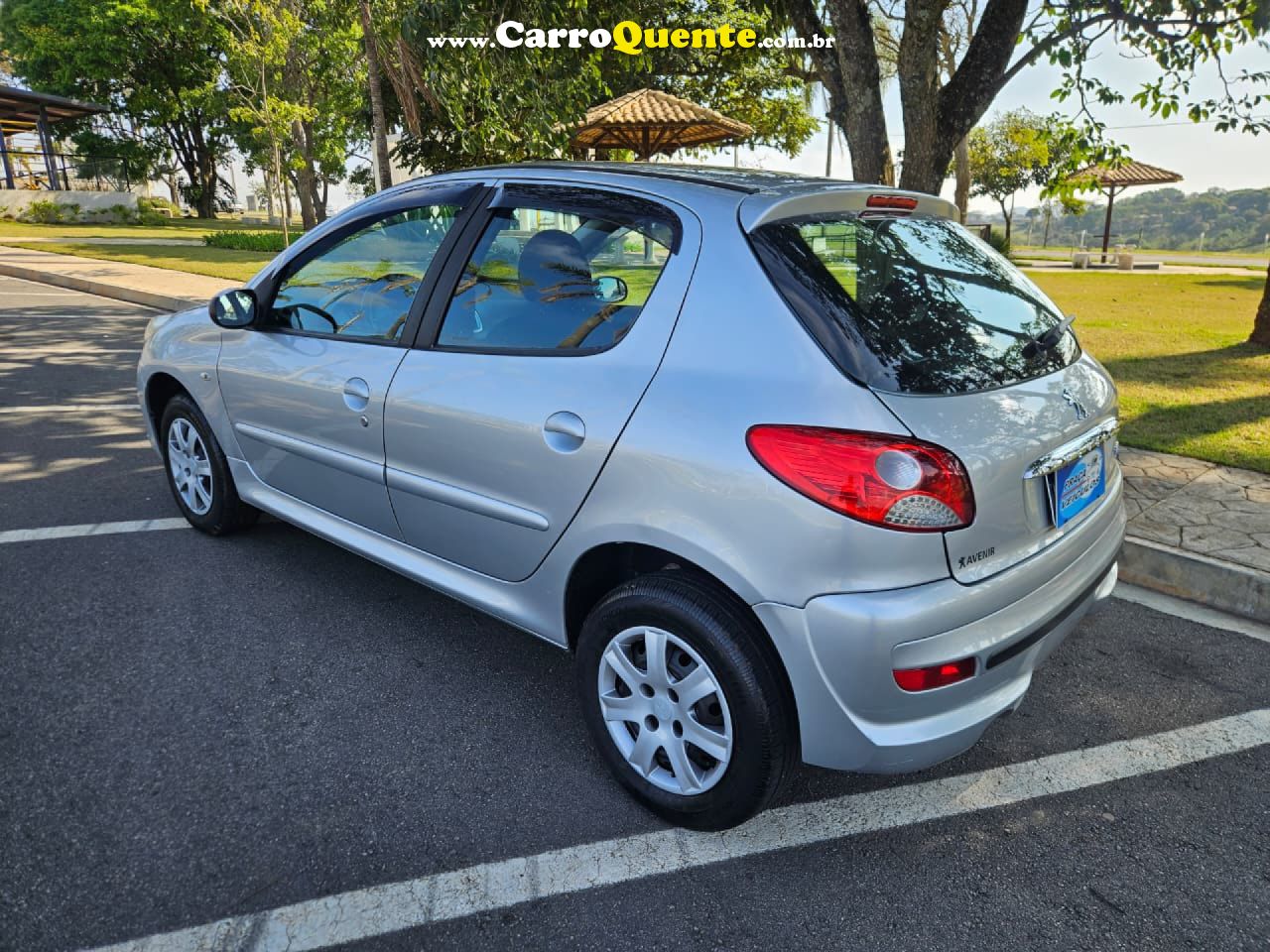 PEUGEOT   207 XR 1.4 FLEX 8V 5P   PRATA 2013 1.4 FLEX - Loja