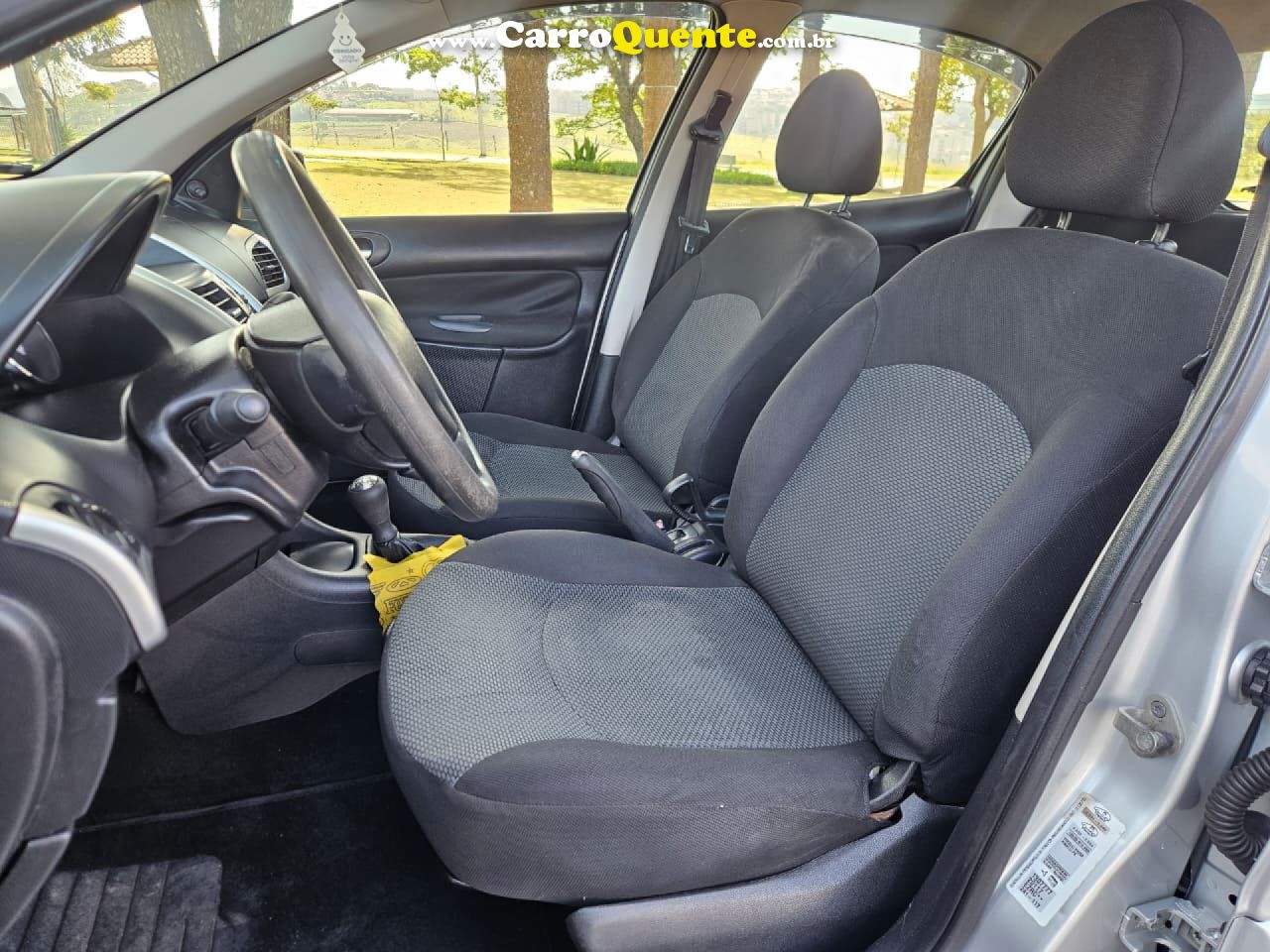 PEUGEOT   207 XR 1.4 FLEX 8V 5P   PRATA 2013 1.4 FLEX - Loja