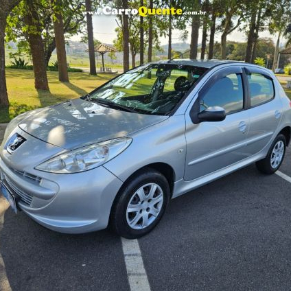 PEUGEOT   207 XR 1.4 FLEX 8V 5P   PRATA 2013 1.4 FLEX
