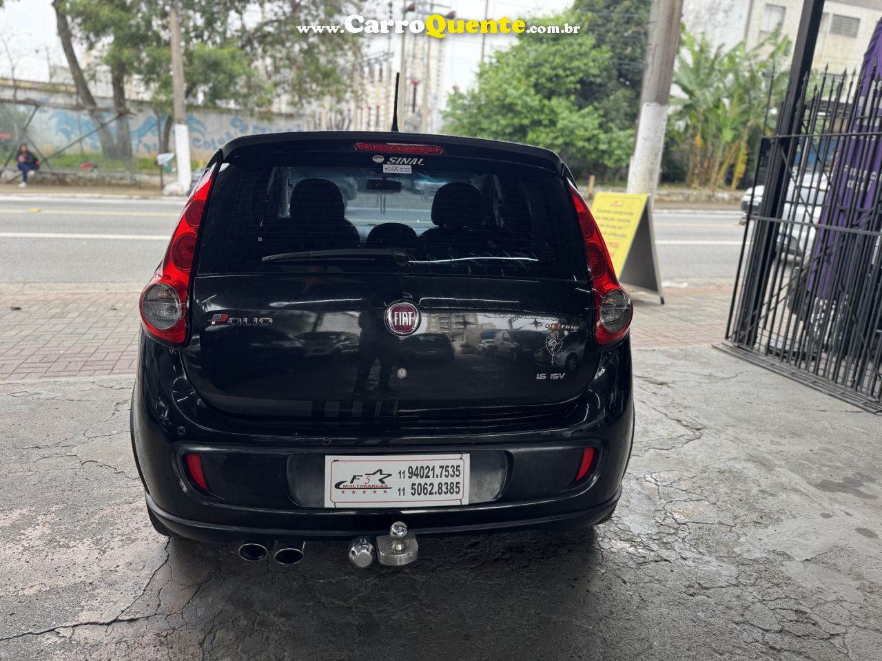 FIAT   PALIO SPORT.INTERLAGOS 1.6 FLEX 16V   PRETO 2013 1.6 FLEX - Loja
