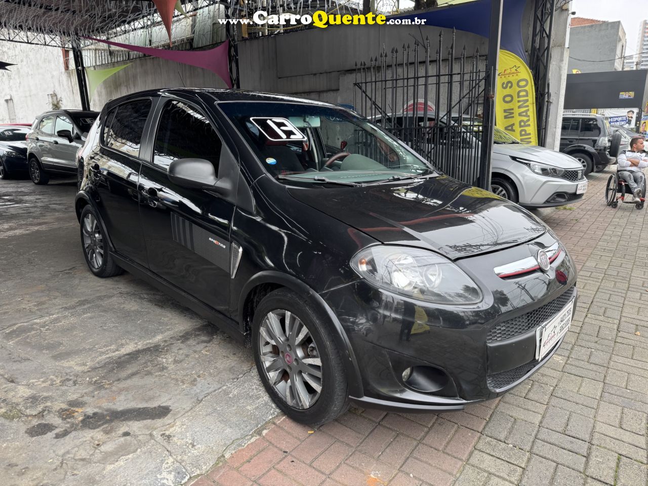 FIAT   PALIO SPORT.INTERLAGOS 1.6 FLEX 16V   PRETO 2013 1.6 FLEX - Loja