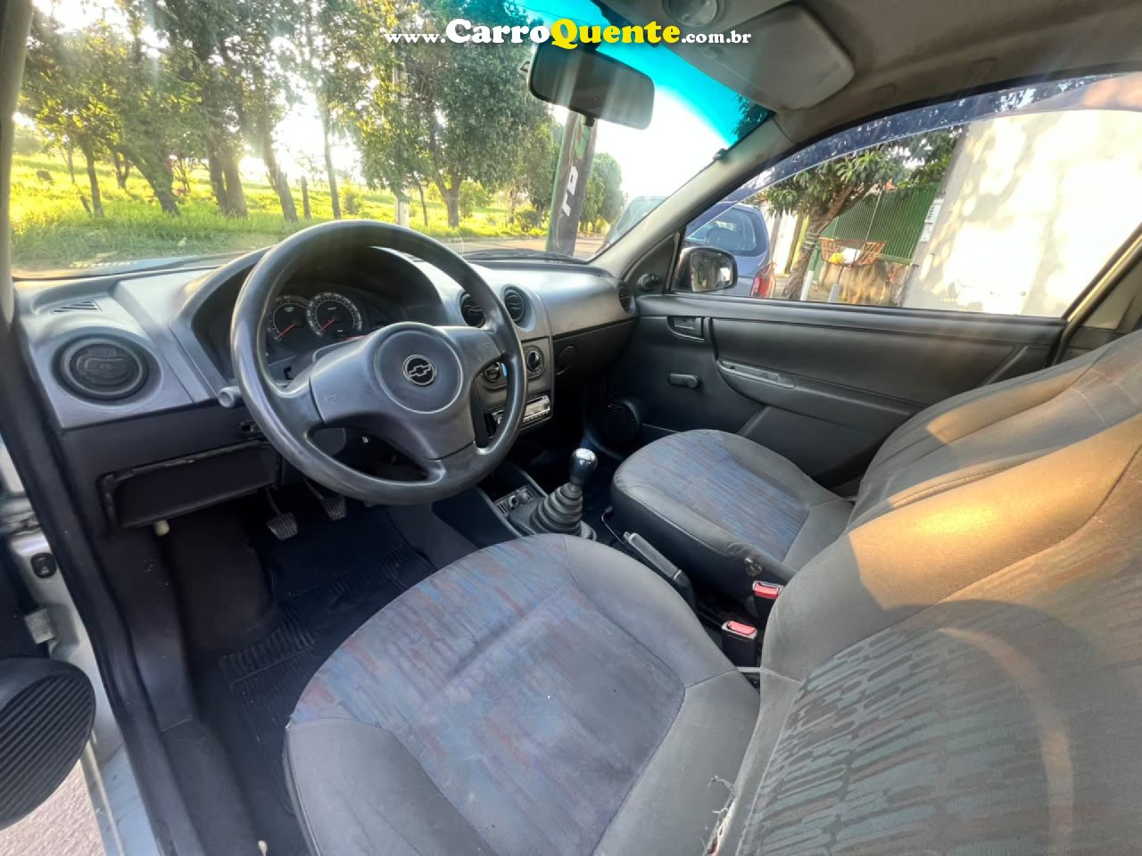 CHEVROLET   CELTA LIFE LS 1.0 MPFI 8V FLEXPOWER 5P   PRATA 2008 1.0 FLEX - Loja