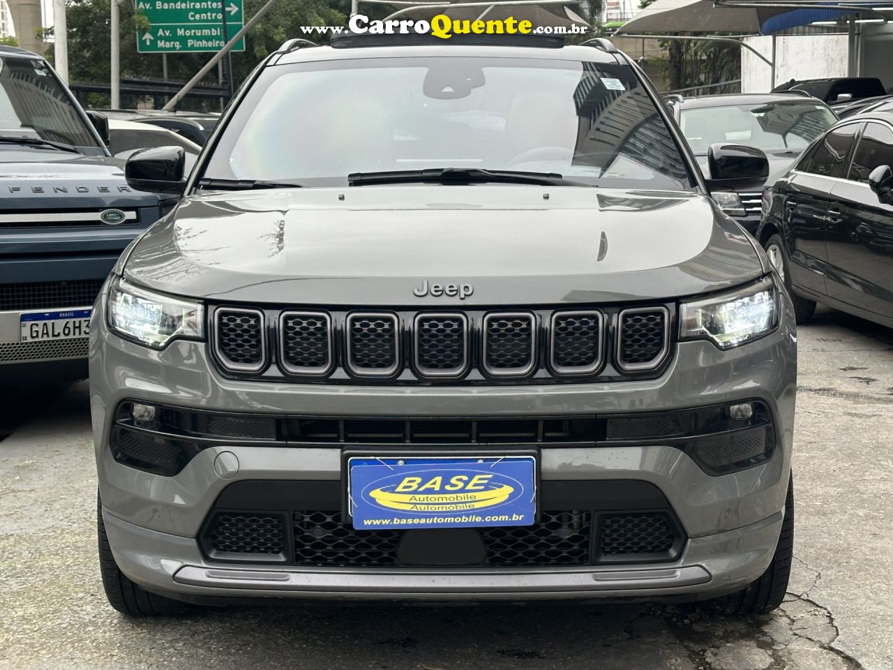 JEEP   COMPASS S T270 1.3 TB 4X2 FLEX AUT.   CINZA 2023 1.3 T FLEX - Loja