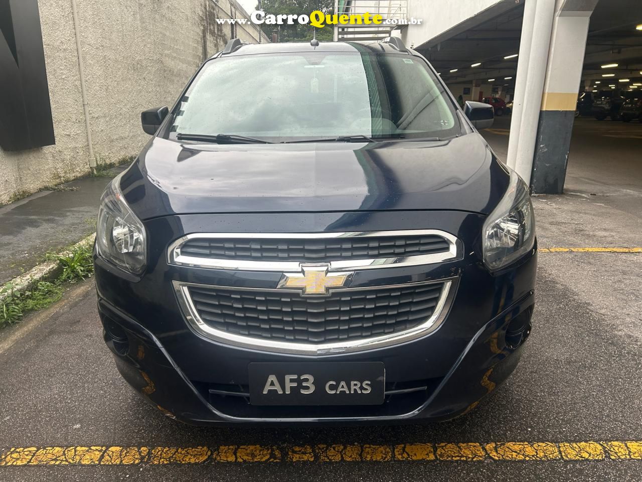 CHEVROLET   SPIN LT 1.8 8V ECONO.FLEX 5P MEC.   AZUL 2016 1.8 FLEX - Loja
