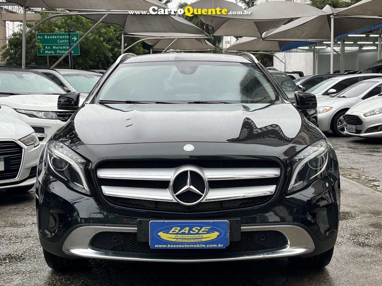 MERCEDES-BENZ   GLA 200 ADVANCE 1.61.6 TB 16V FLEX AUT.   PRETO 2017 1.6 FLEX - Loja