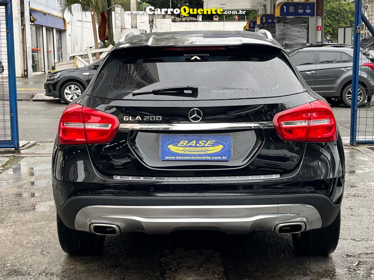 MERCEDES-BENZ   GLA 200 ADVANCE 1.61.6 TB 16V FLEX AUT.   PRETO 2017 1.6 FLEX - Loja