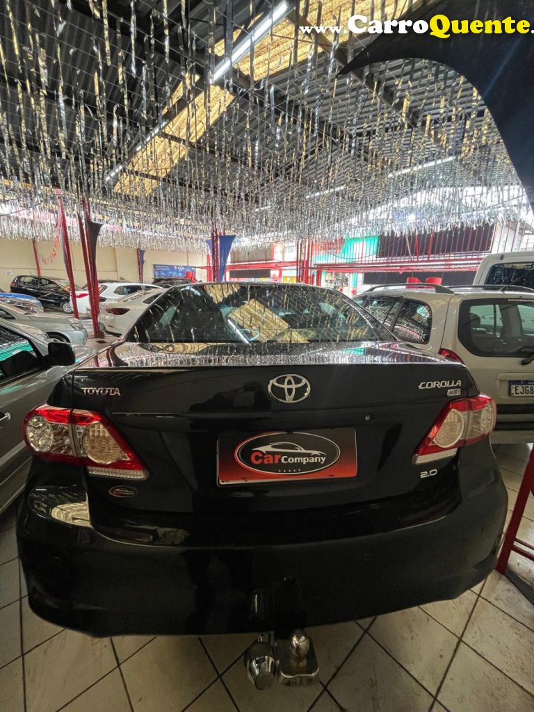 TOYOTA   COROLLA XEI 2.0 FLEX 16V AUT.   PRETO 2012 2.0 FLEX - Loja