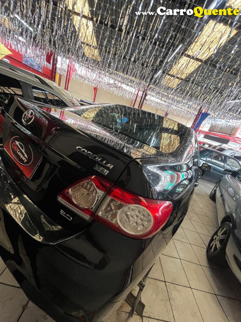 TOYOTA   COROLLA XEI 2.0 FLEX 16V AUT.   PRETO 2012 2.0 FLEX - Loja