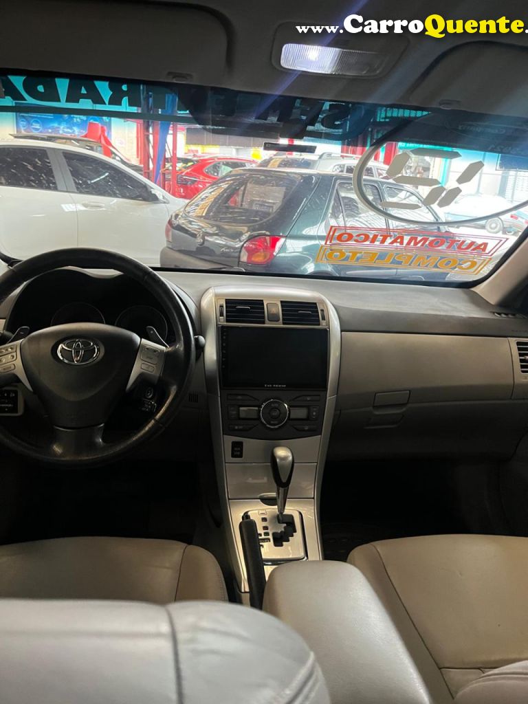 TOYOTA   COROLLA XEI 2.0 FLEX 16V AUT.   PRETO 2012 2.0 FLEX - Loja