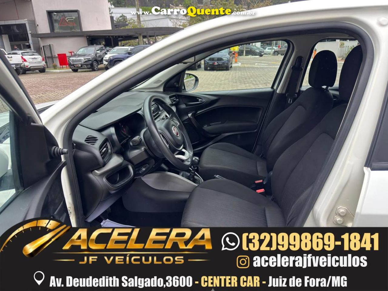 FIAT   ARGO 1.0 6V FLEX.   BRANCO 2019 1.0 GASOLINA - Loja