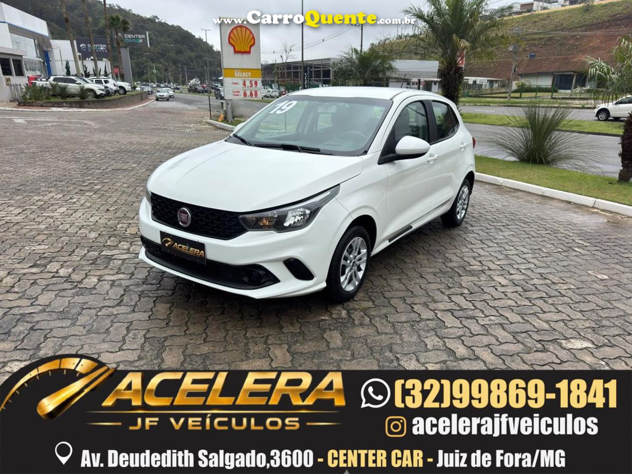 FIAT   ARGO 1.0 6V FLEX.   BRANCO 2019 1.0 GASOLINA - Loja