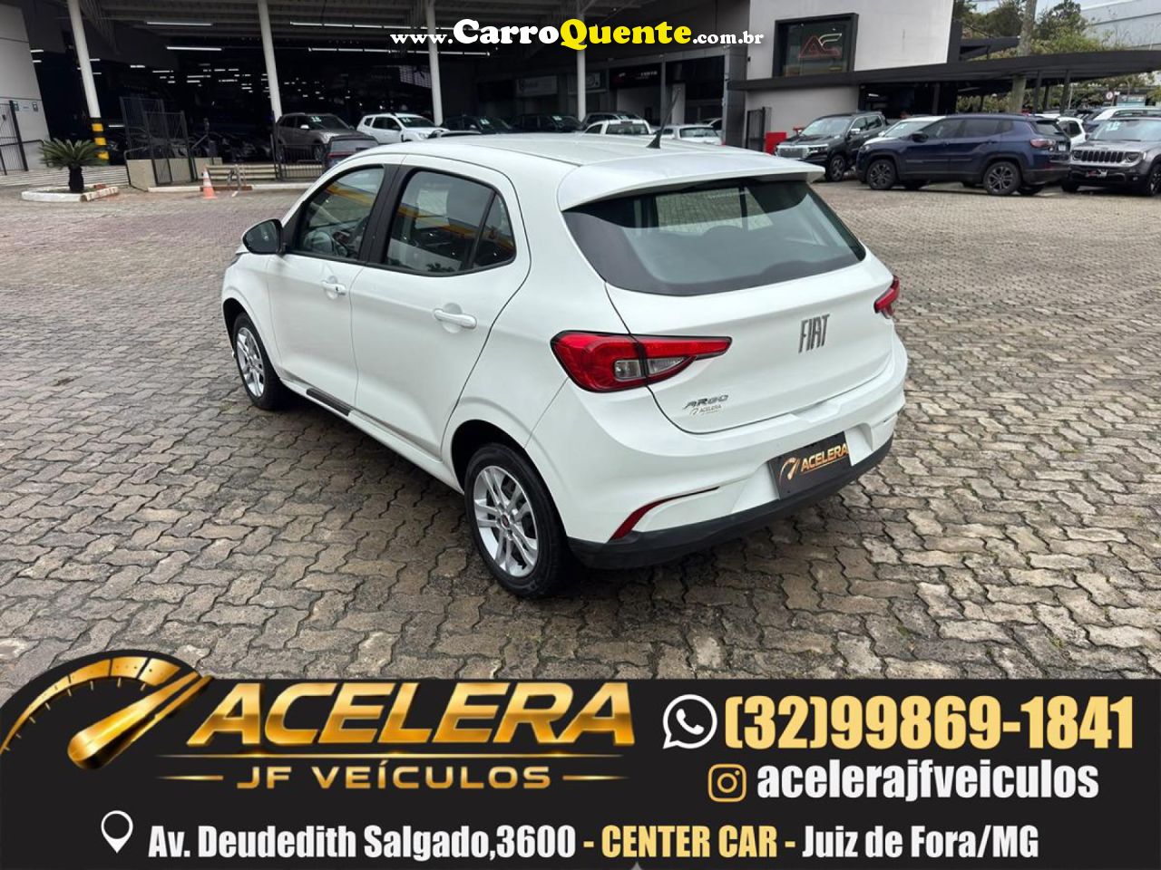 FIAT   ARGO 1.0 6V FLEX.   BRANCO 2019 1.0 GASOLINA - Loja