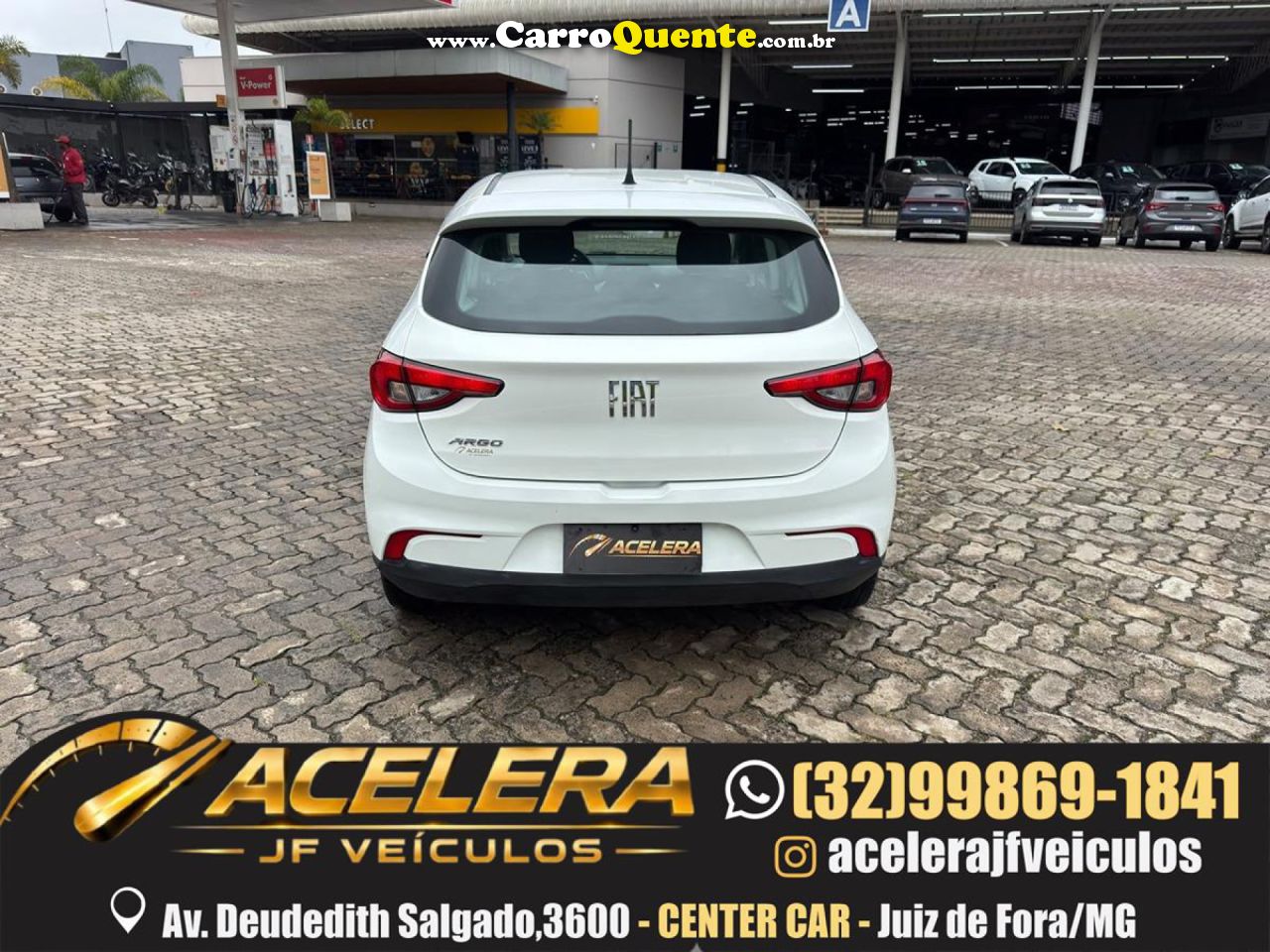 FIAT   ARGO 1.0 6V FLEX.   BRANCO 2019 1.0 GASOLINA - Loja