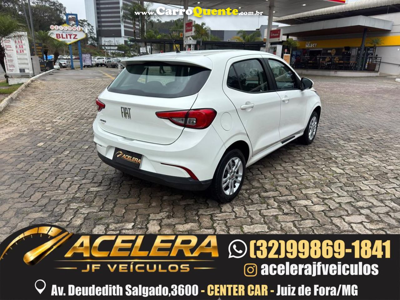 FIAT   ARGO 1.0 6V FLEX.   BRANCO 2019 1.0 GASOLINA - Loja