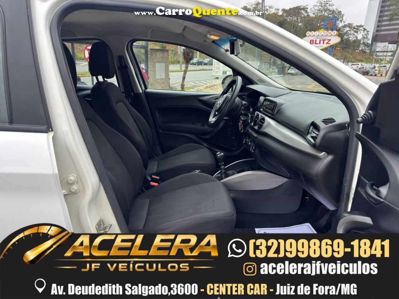 FIAT   ARGO 1.0 6V FLEX.   BRANCO 2019 1.0 GASOLINA - Loja