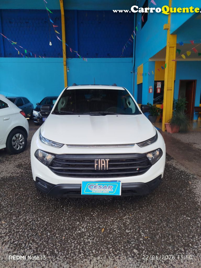 FIAT   TORO ENDURANCE AT 4X4   BRANCO 2022 2.0 DIESEL - Loja