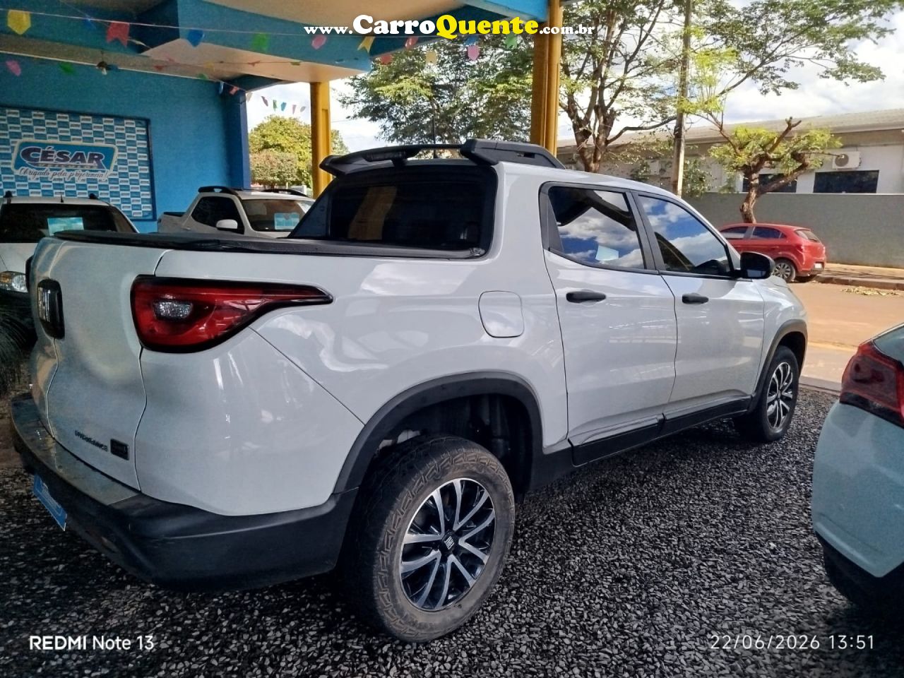 FIAT   TORO ENDURANCE AT 4X4   BRANCO 2022 2.0 DIESEL - Loja