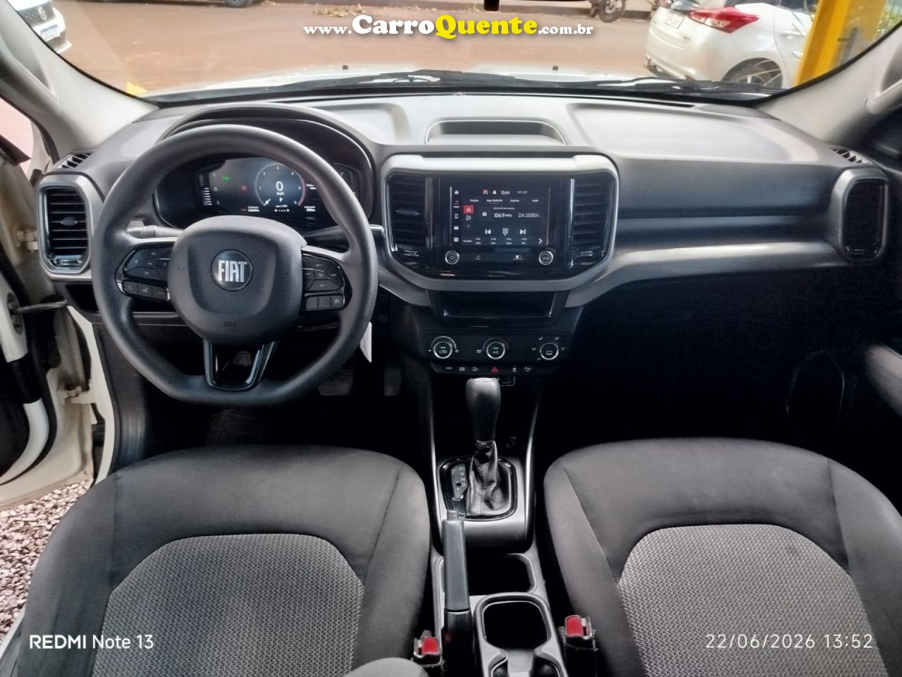 FIAT   TORO ENDURANCE AT 4X4   BRANCO 2022 2.0 DIESEL - Loja