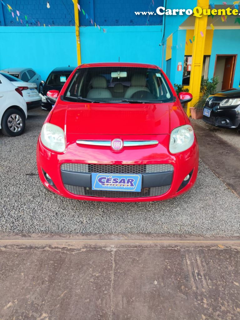 FIAT   PALIO ATTRA.ITÁLIA 1.4 EVO F.FLEX 8V 5P   VERMELHO 2017 1.4 FLEX - Loja