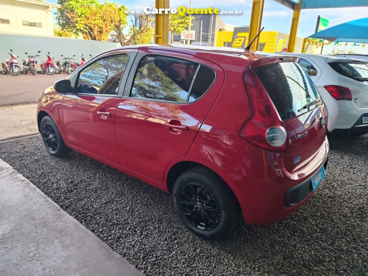 FIAT   PALIO ATTRA.ITÁLIA 1.4 EVO F.FLEX 8V 5P   VERMELHO 2017 1.4 FLEX - Loja
