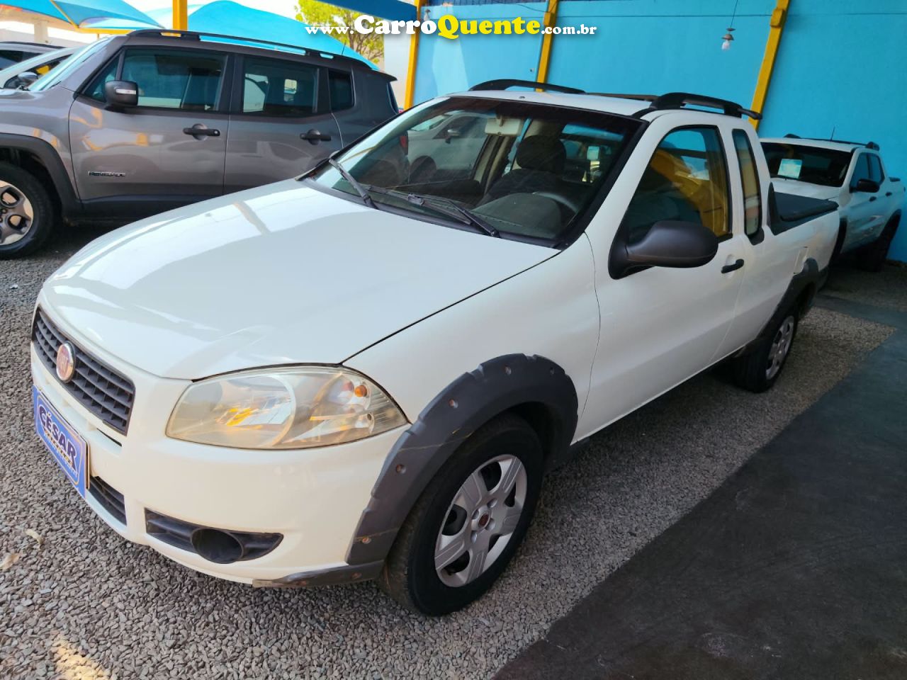 FIAT   STRADA WORKING CE   BRANCO 2012 1.4 FLEX - Loja
