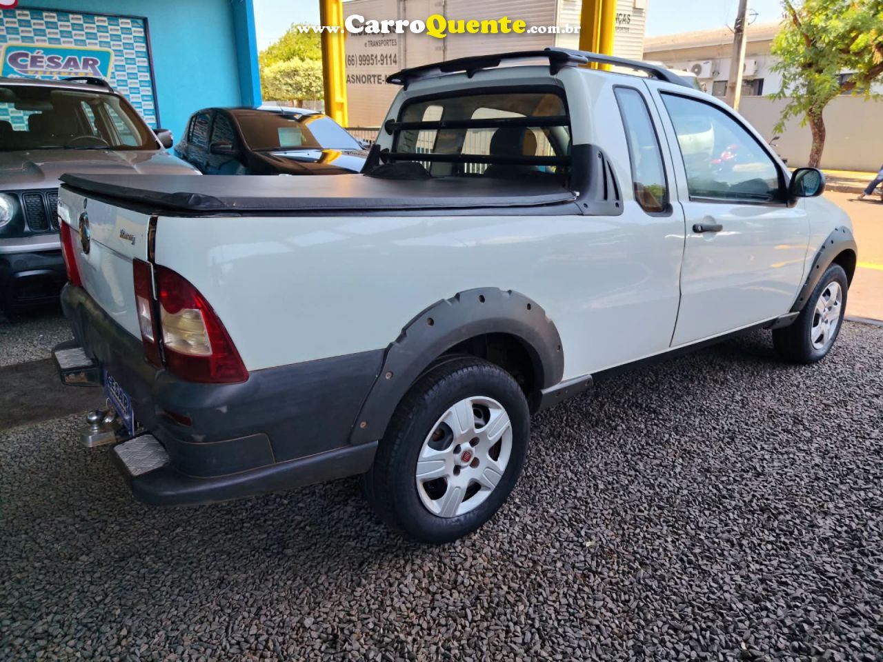 FIAT   STRADA WORKING CE   BRANCO 2012 1.4 FLEX - Loja