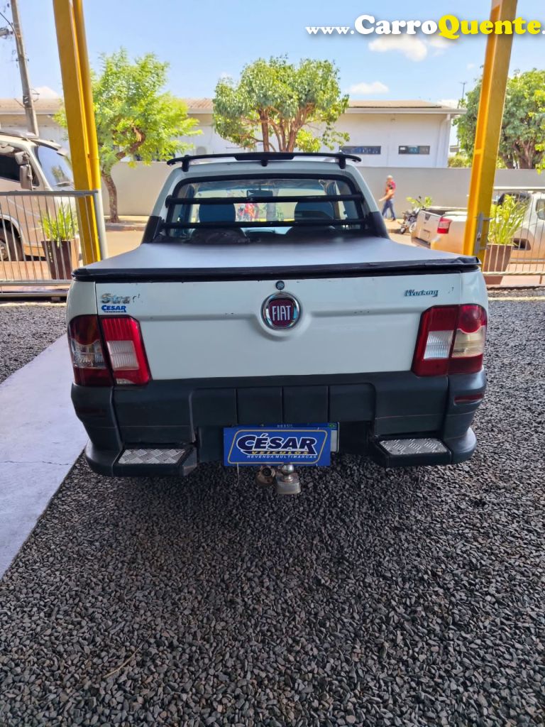 FIAT   STRADA WORKING CE   BRANCO 2012 1.4 FLEX - Loja