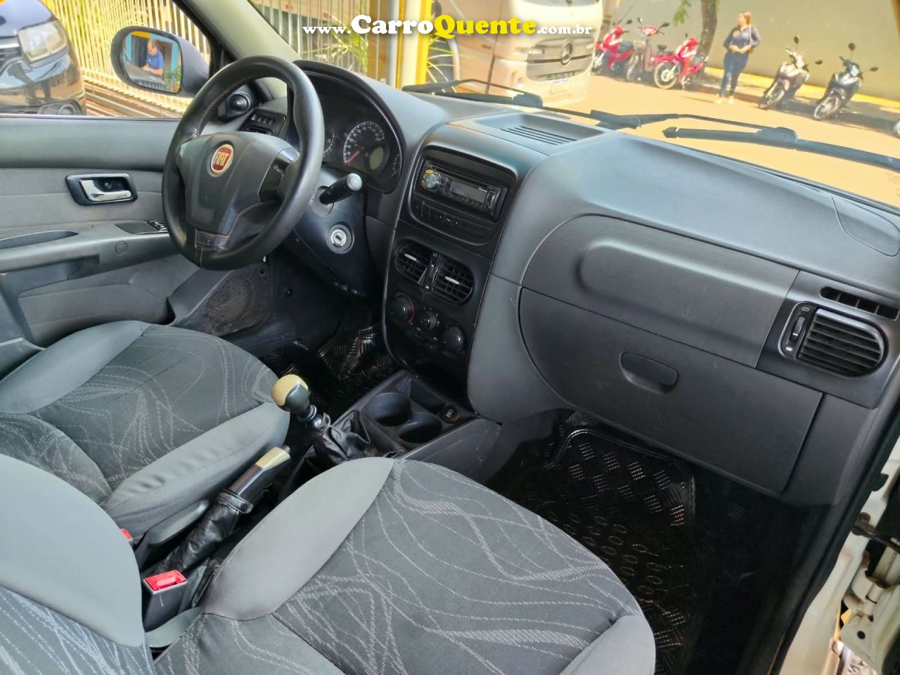 FIAT   STRADA WORKING CE   BRANCO 2012 1.4 FLEX - Loja