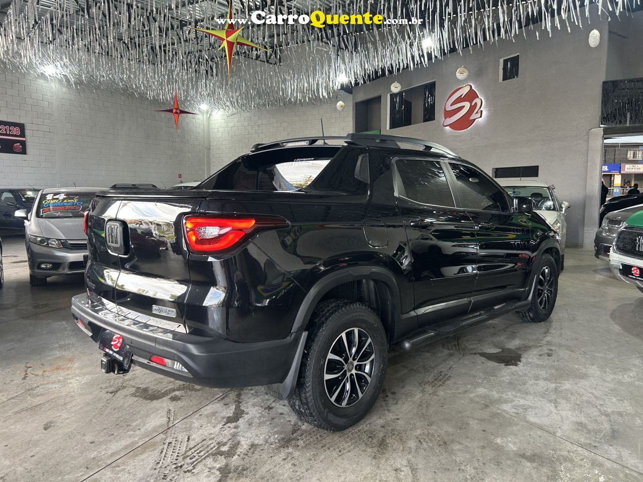 FIAT   TORO ULTRA 2.0 16V 4X4 DIESEL AUT.   PRETO 2020 2.0 DIESEL - Loja