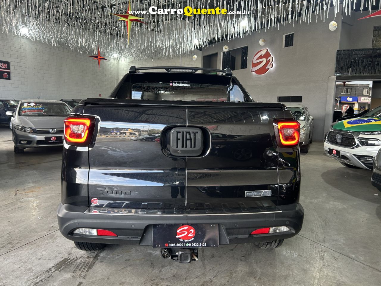 FIAT   TORO ULTRA 2.0 16V 4X4 DIESEL AUT.   PRETO 2020 2.0 DIESEL - Loja