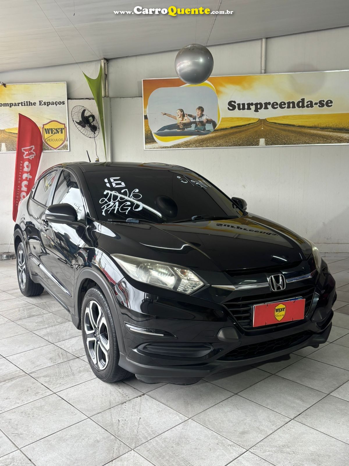 HONDA HR-V 1.8 16V LX 2016 - Loja