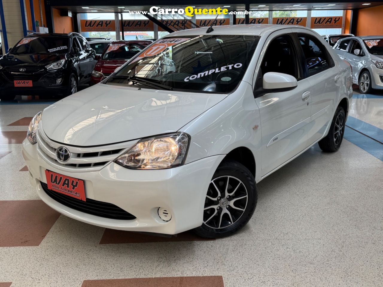 TOYOTA ETIOS 1.5 XS SEDAN 16V 2017 - Loja