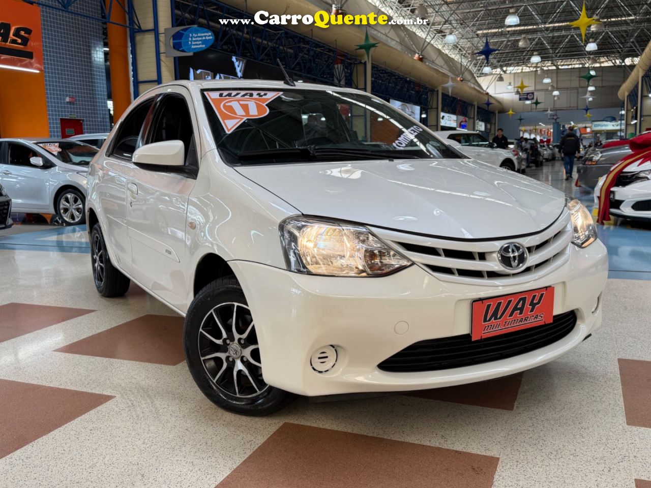 TOYOTA ETIOS 1.5 XS SEDAN 16V 2017 - Loja
