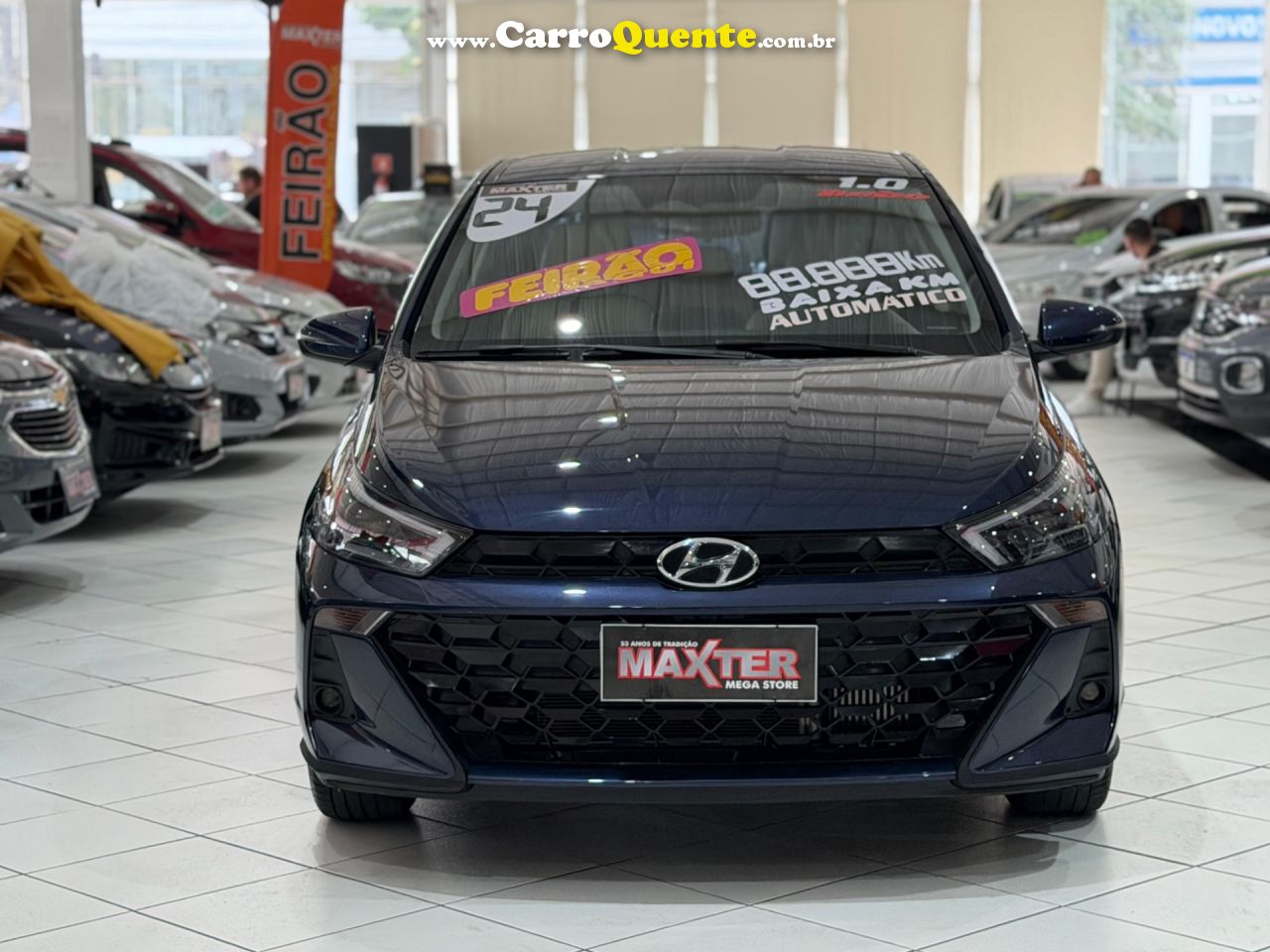 HYUNDAI HB20 1.0 TGDI PLATINUM PLUS 2024 - Loja