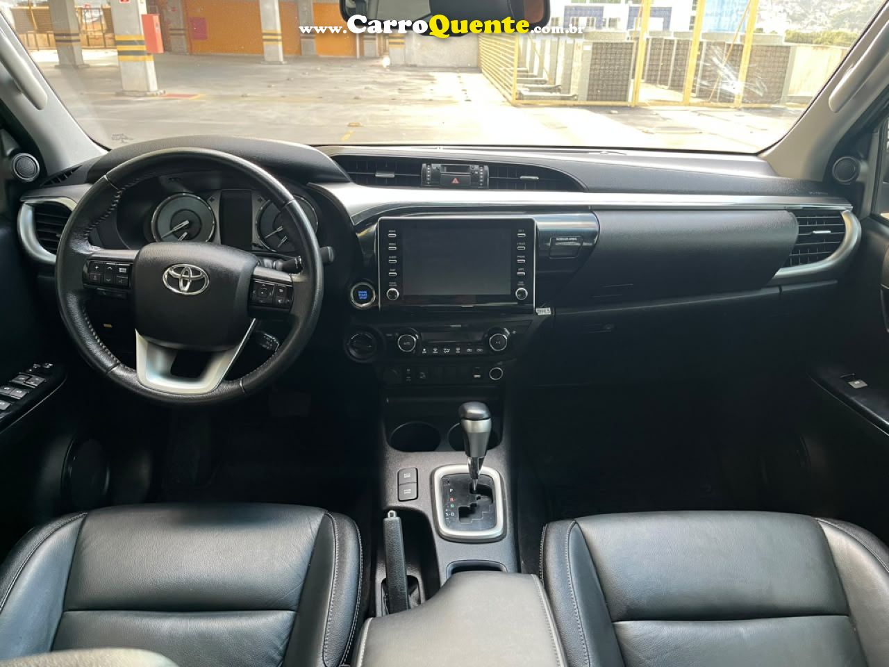 TOYOTA   HILUX CD SRV 4X4 2.8 TDI DIESEL AUT.   CINZA 2021 2.8 DIESEL - Loja