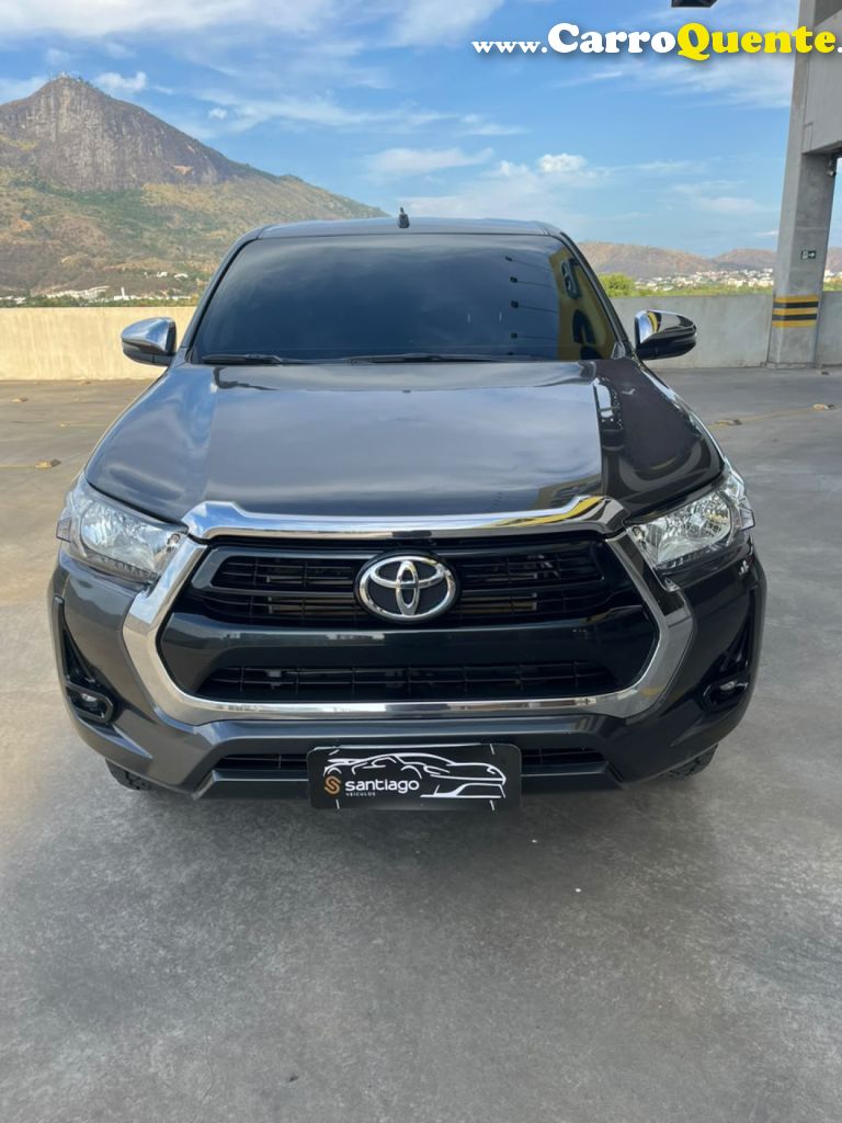 TOYOTA   HILUX CD SRV 4X4 2.8 TDI DIESEL AUT.   CINZA 2021 2.8 DIESEL - Loja