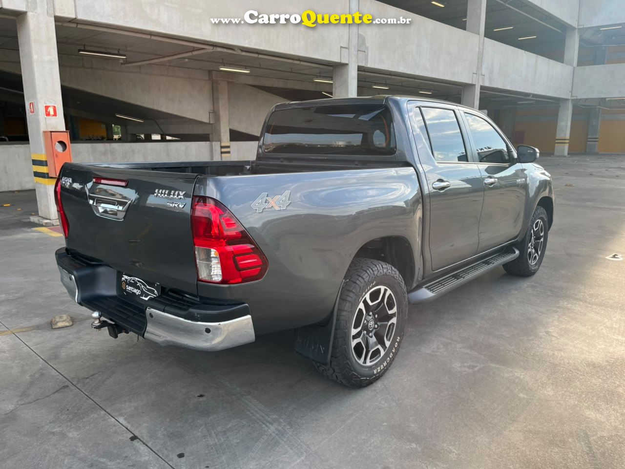 TOYOTA   HILUX CD SRV 4X4 2.8 TDI DIESEL AUT.   CINZA 2021 2.8 DIESEL - Loja
