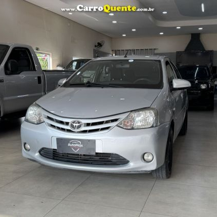 TOYOTA   ETIOS X SEDAN 1.5 FLEX 16V 4P MEC.   PRATA 2016 1.5 FLEX