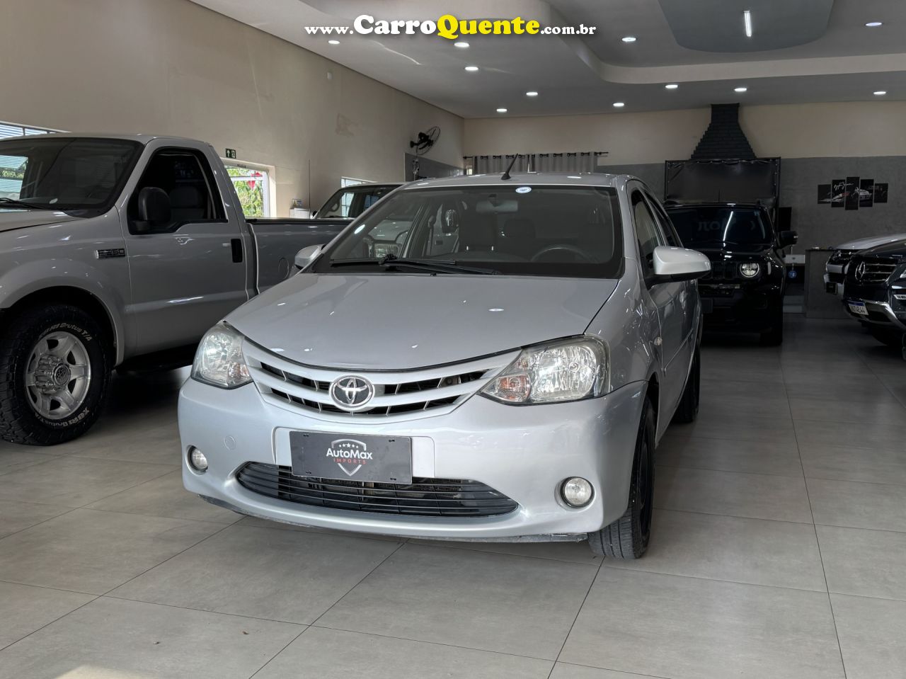 TOYOTA   ETIOS X SEDAN 1.5 FLEX 16V 4P MEC.   PRATA 2016 1.5 FLEX - Loja