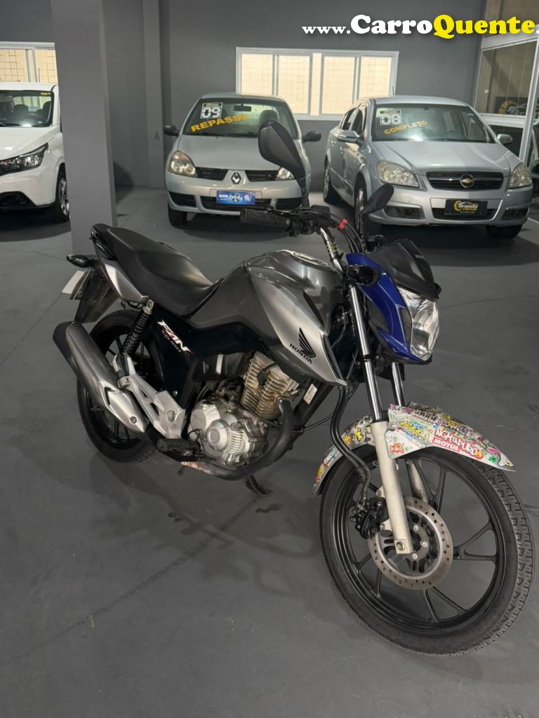 HONDA   CG 160 FAN FLEX   PRATA 2023 160 FLEX - Loja
