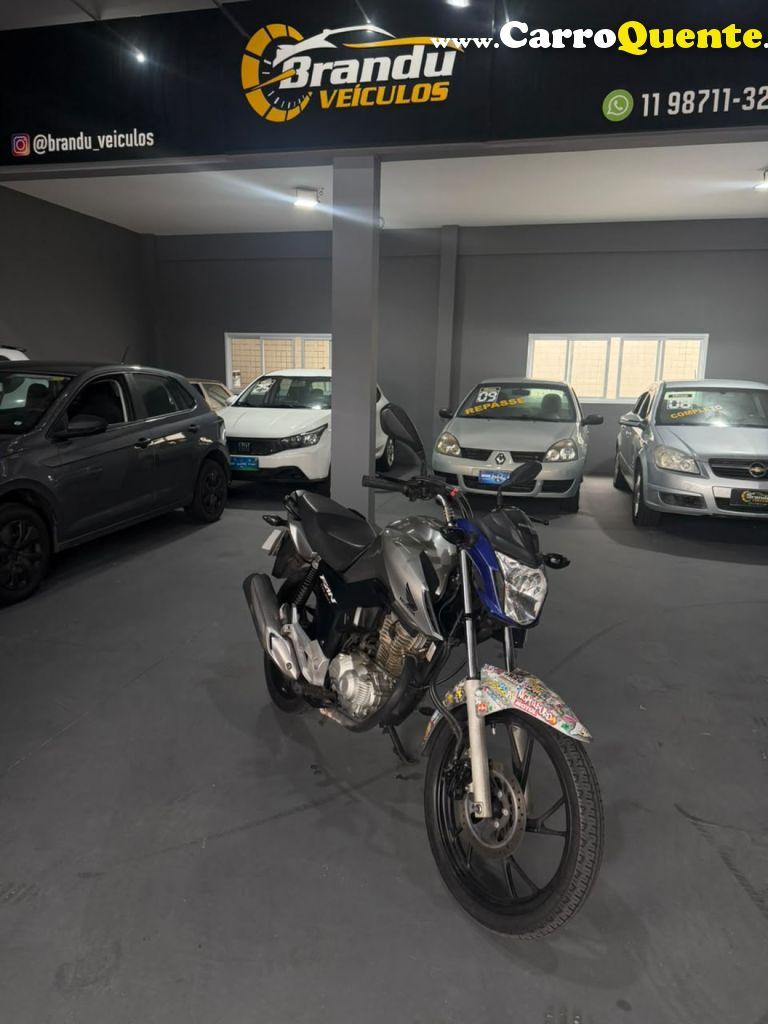 HONDA   CG 160 FAN FLEX   PRATA 2023 160 FLEX - Loja